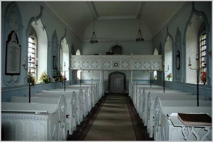 Interior - Shobdon Church