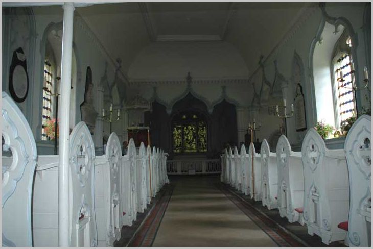 Interior - Shobdon Church