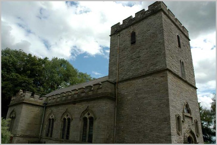13th Century Tower - Shobdon Church