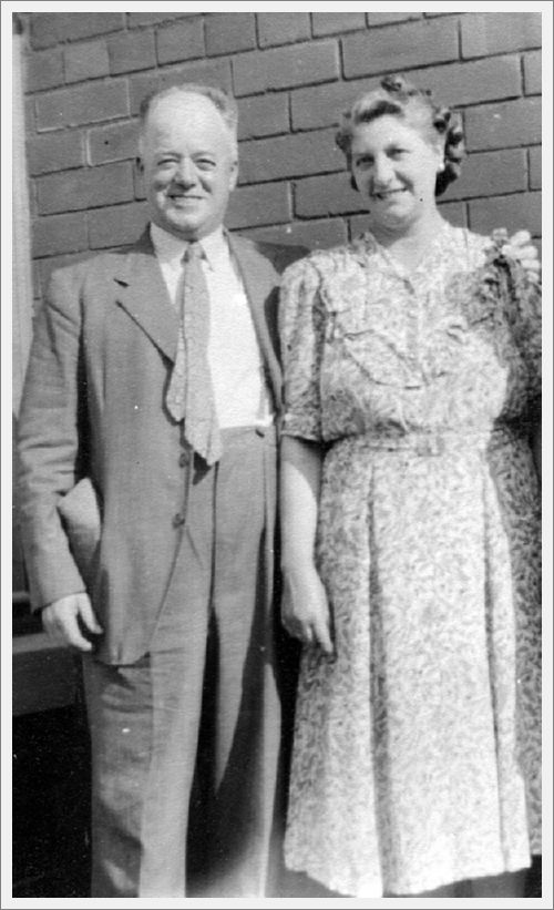 Granddad George and Nana Alice