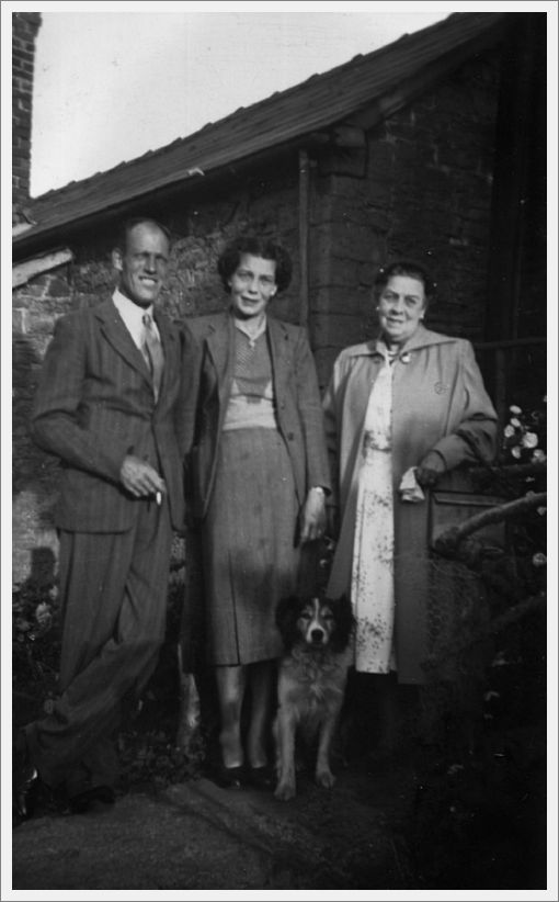 Dad, Mum, Nana and Rusty